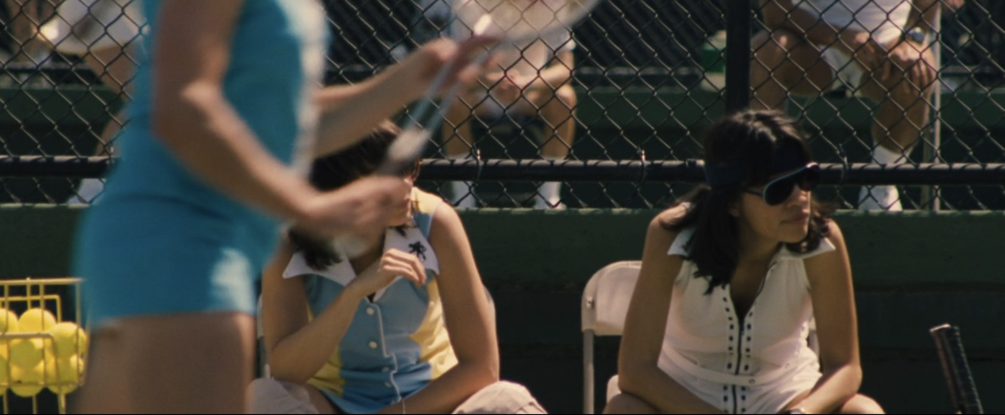 natalie morales and emma stone in battle of the sexes