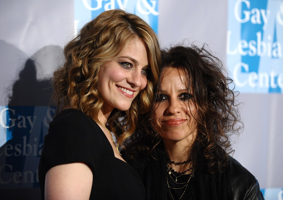 BEVERLY HILLS, CA - MAY 01: Clementine Ford and Linda Perry attend the L.A. Gay & Lesbian Center's "An Evening With Women" at The Beverly Hilton Hotel on May 1, 2010 in Beverly Hills, California. (Photo by Jason LaVeris/FilmMagic)