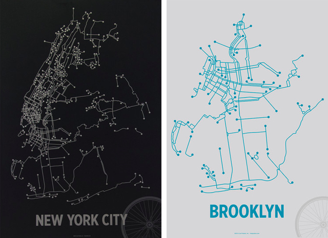 brooklyn bike map