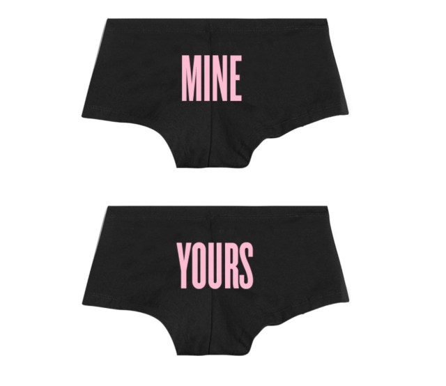 Anal Sex Lingerie,sexy Couple Matching Underwear,valentines Day Gift, Matching  Underwear Couple Set, His and Hers Underwear, Matching Undies 