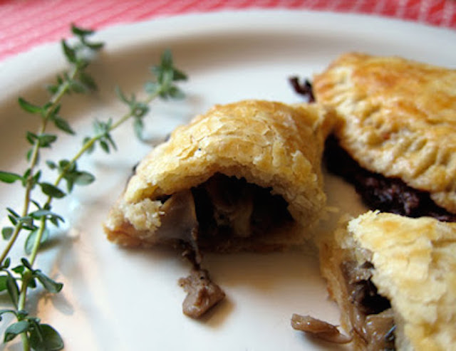 mushroom empanada