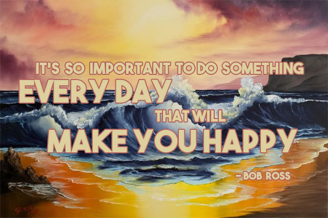 50 Happy Little Things Bob Ross Taught Me About The Joy Of 