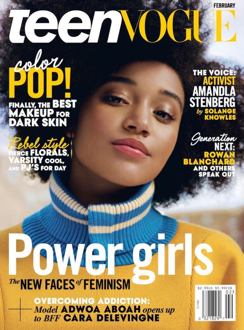 Amandla Stenberg Is Bisexual 17 Year Old Actress Comes Out Exquisitely On Teen Vogue Snapchat