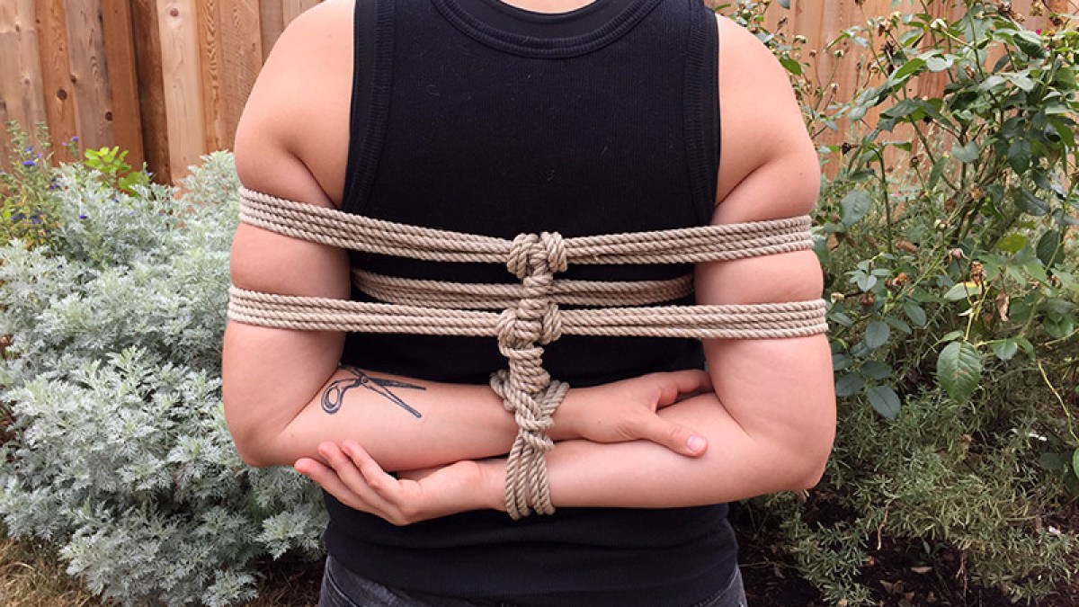 Black Hemp Bondage Rope - The Twisted Monk
