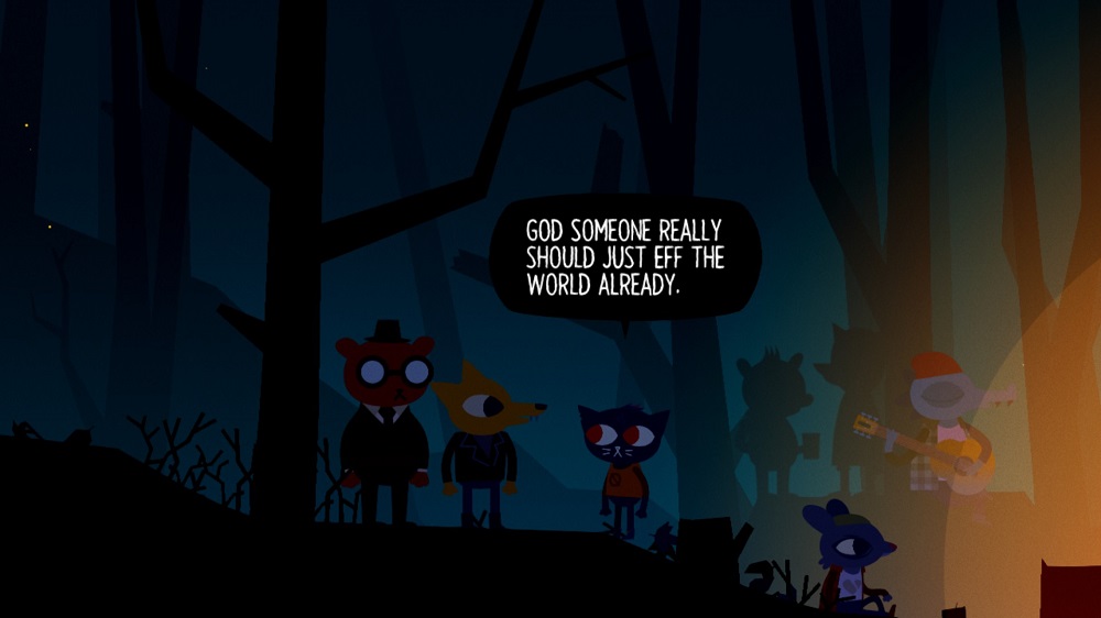 Night in the woods цитаты