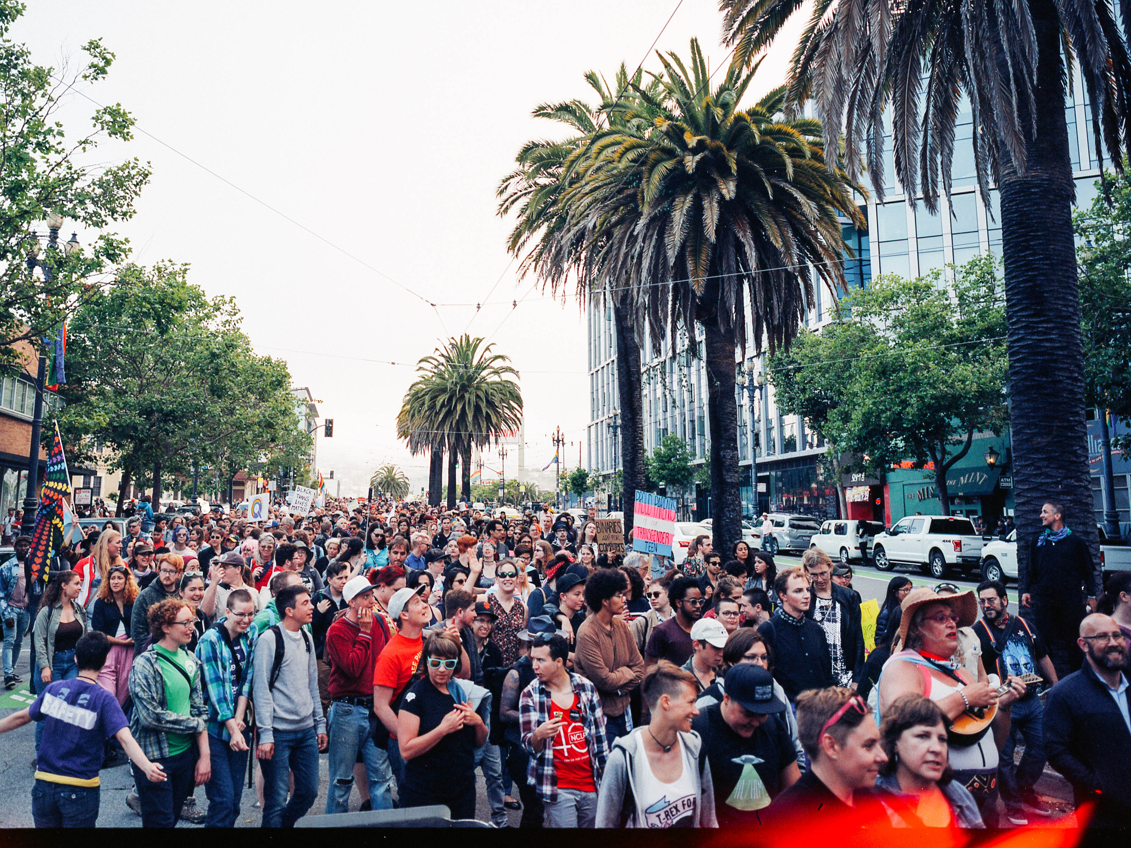 San Francisco Trans March “Celebrating Resilience with Love and