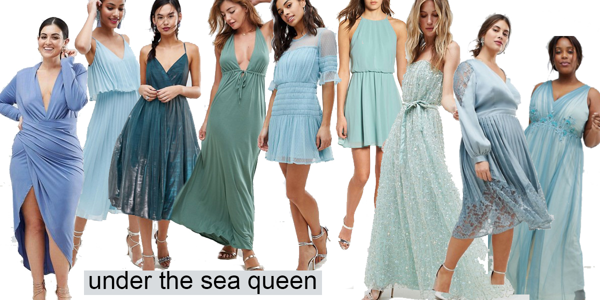 Under the Sea Themed Dresses