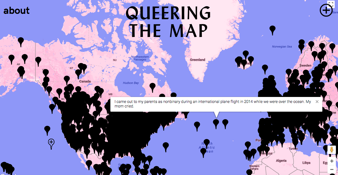 Here, Queer, Everywhere 'Queering the Map' Gives Voice to Queer Spaces