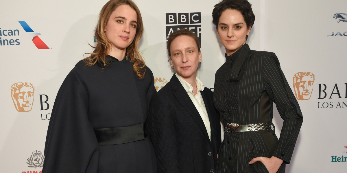 Adèle Haenel, Noémie Merlant & Celine Sciamma Such big dyke energy in  this pic I can't even : r/actuallesbians