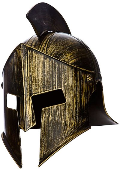 a roman centurian helmet