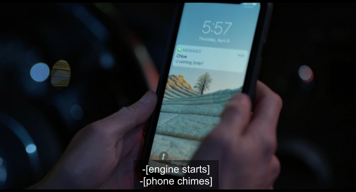 Shane's phone 
