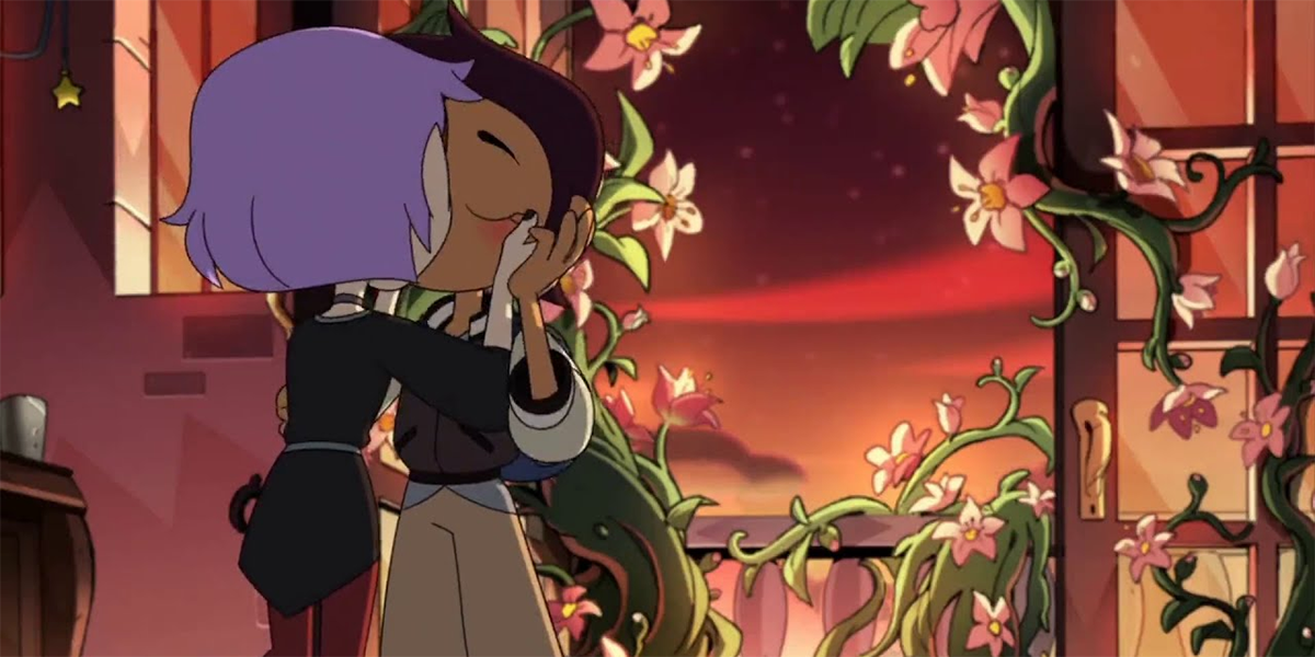 Luz and Amity Make Queer Kissing History on Disneys picture