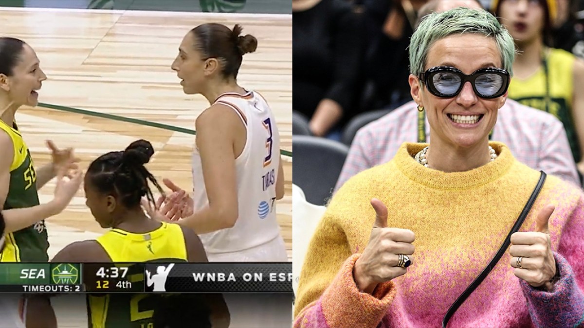 Sue Bird and Diana Taurasi Scrap, Lesbian Aunt Megan Approves