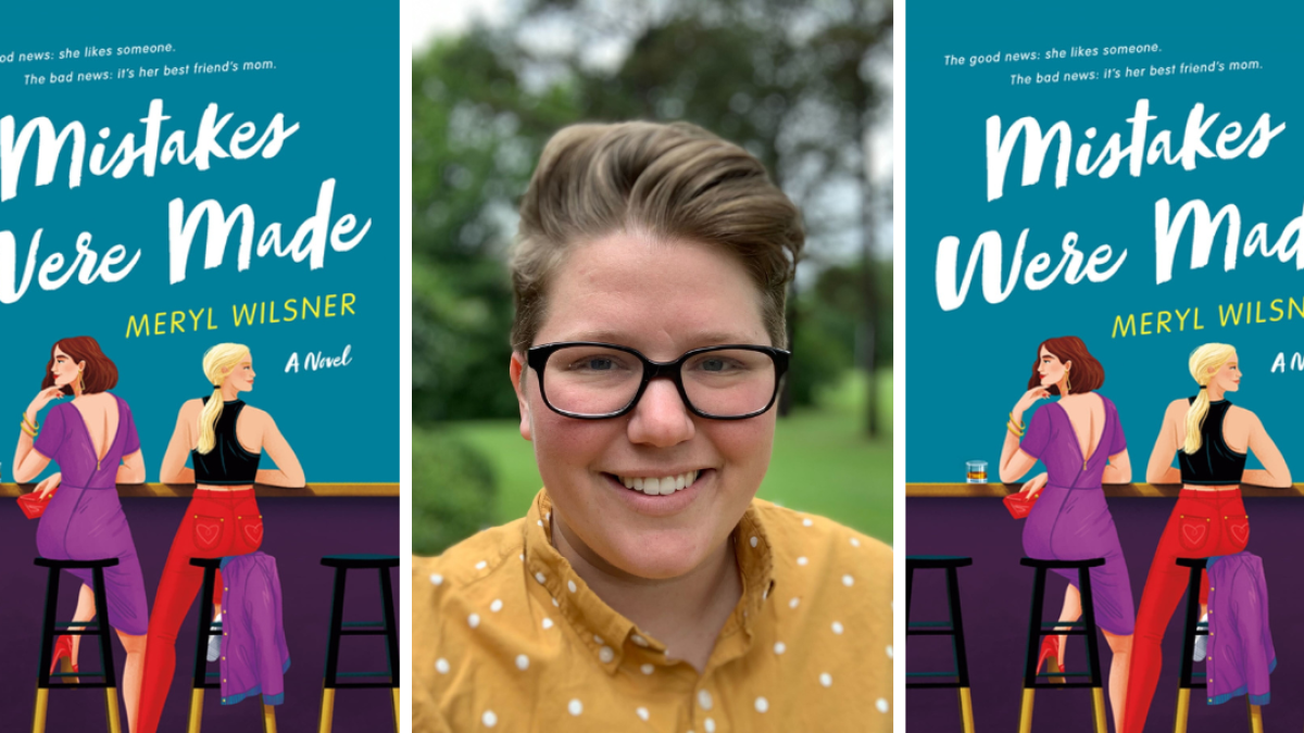 meryl wilsner (they/them) on X: MILF book is here! 🥳🔥🌈 MISTAKES WERE  MADE is about a college senior who accidentally sleeps w/ her friend's mom.  Featuring: 💙💜💖 so many bisexuals 🔥🔥🔥 8.5