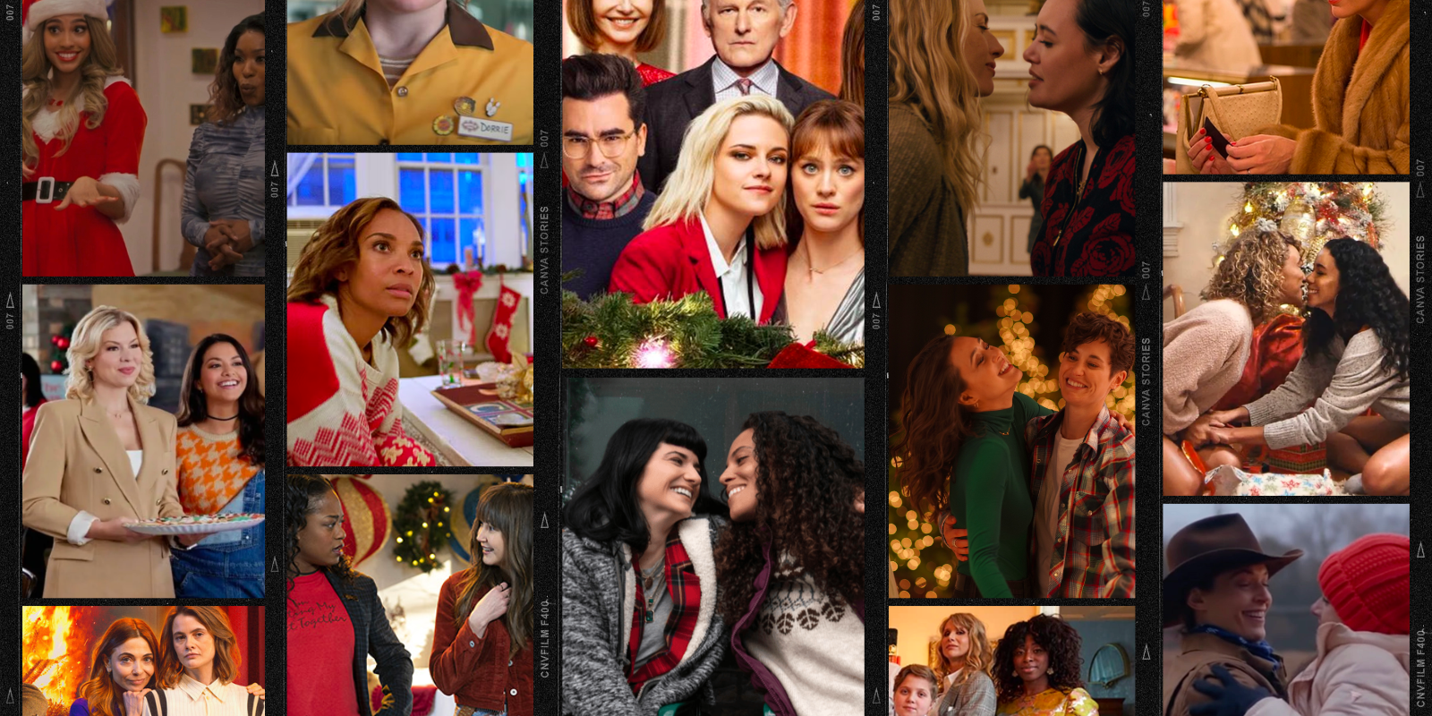 collage of christmas movies