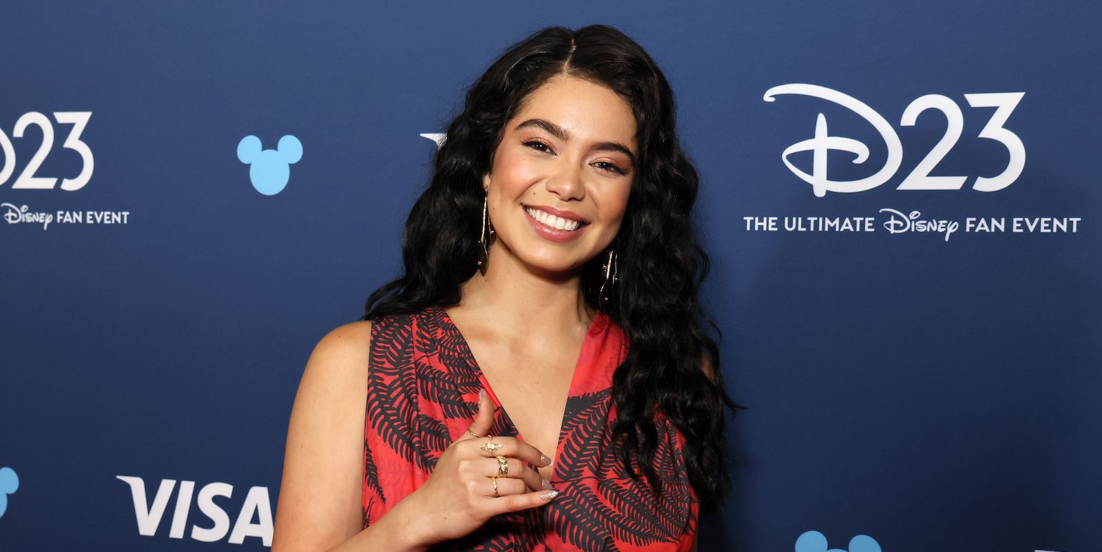 ANAHEIM, CALIFORNIA - AUGUST 09: Auli'i Cravalho at D23: The Ultimate Disney Fan Event in Anaheim, California on August 09, 2024. (Photo by Rodin Eckenroth/Getty Images for Disney)