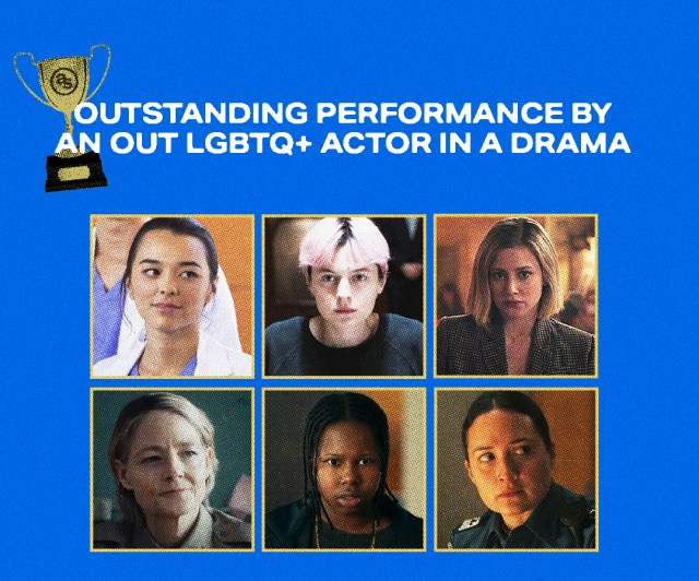 Outstanding Performance by an Out LGBTQ+ Actor in a Drama photos of the nominees