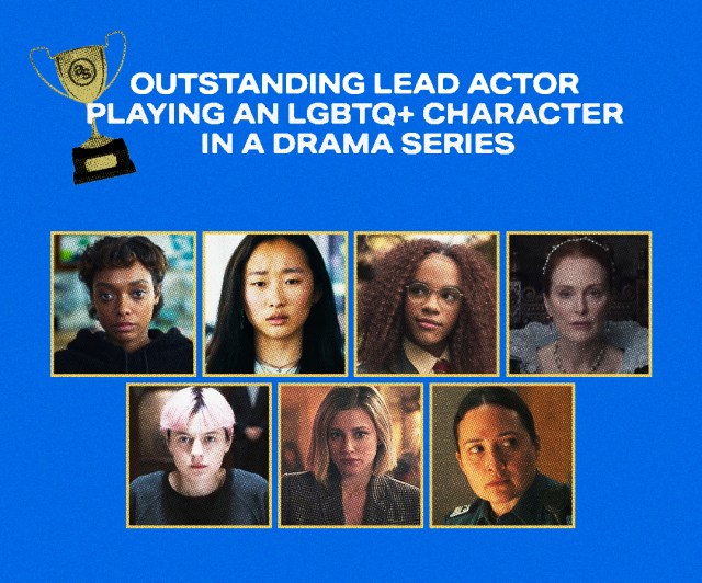 Outstanding Lead Actor Playing an LGBTQ+ Character in a Drama Series Photos of the nominees