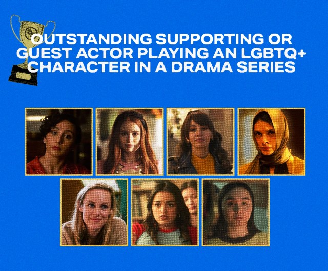 Outstanding Supporting or Guest Actor Playing an LGBTQ+ Character in a Drama Series Photos of the nominees