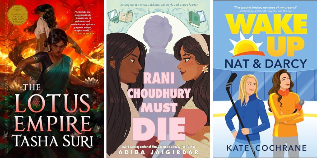 the lotus empire by tasha suri

Rani Choudhury Must Die by Adiba Jaigirdar

Wake Up, Nat & Darcy by Kate Cochrane