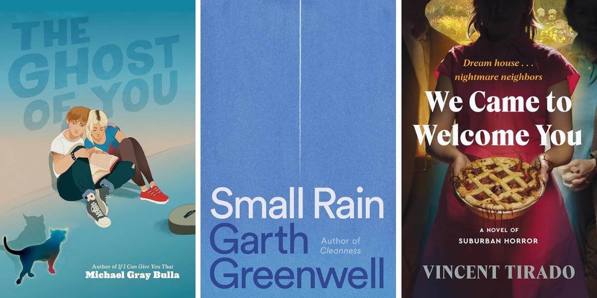 The Ghost of You by Michael Gray Bulla 

Small Rain by Garth Greenwell

We Came to Welcome You by Vincent Tirado

