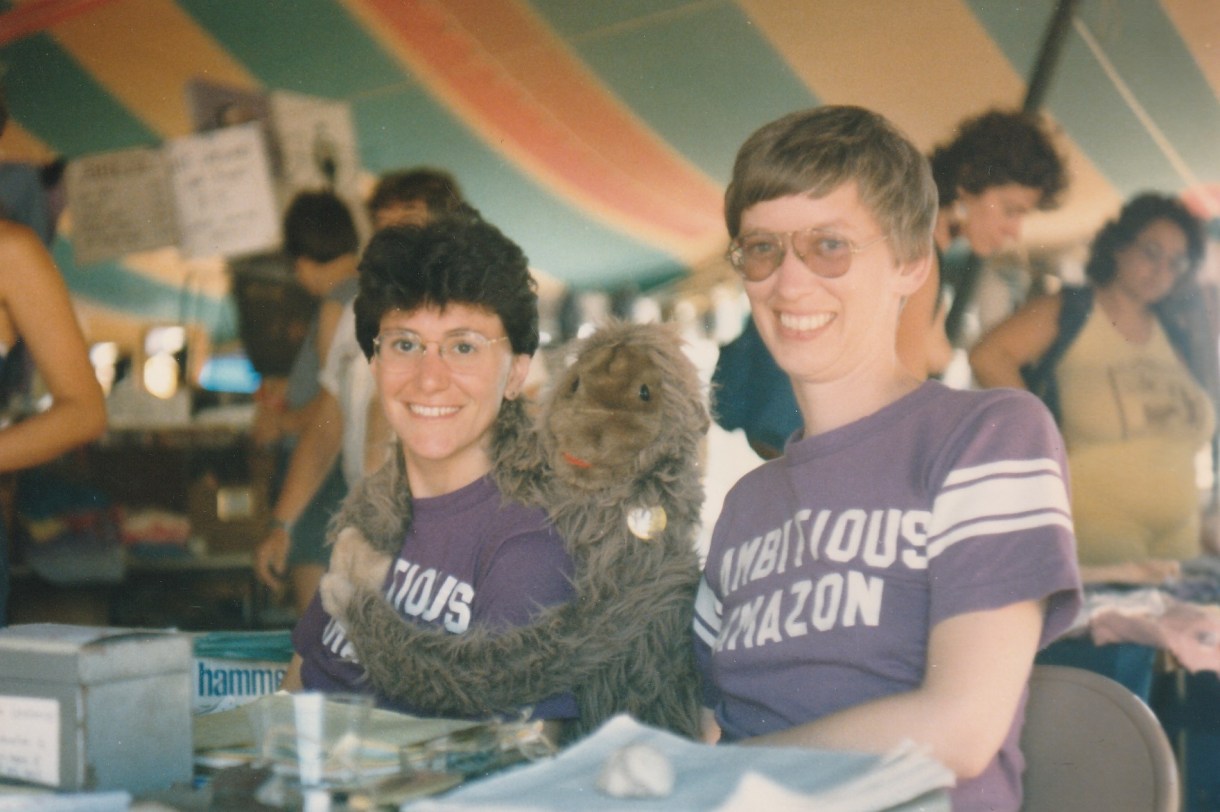 1985ish - At Michfest in mid-'80s