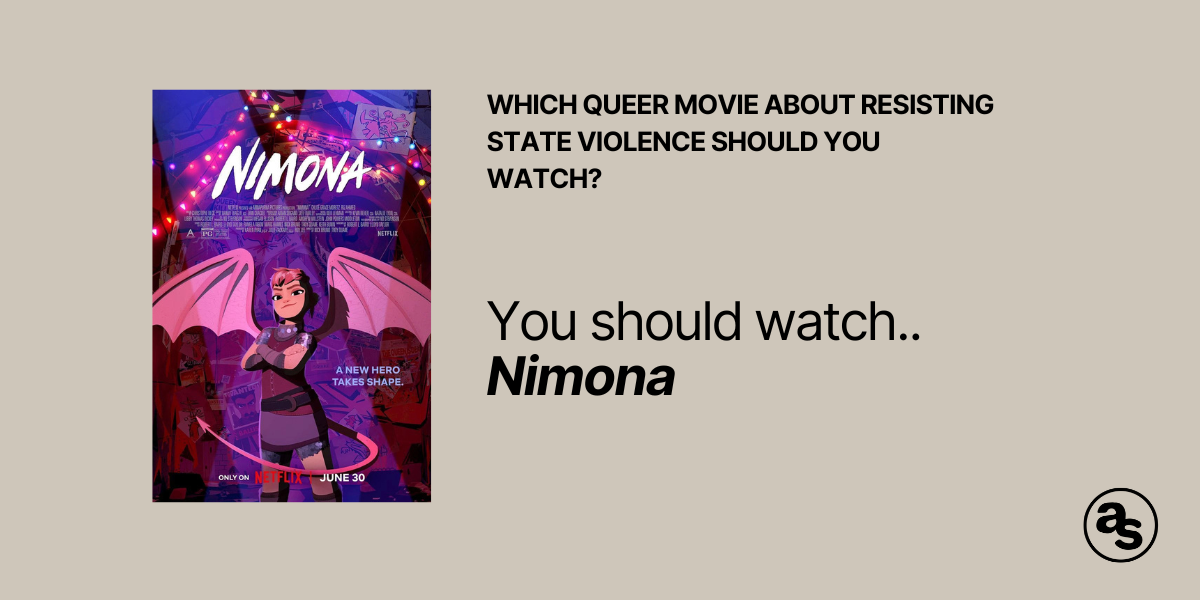 You should watch.. Nimona