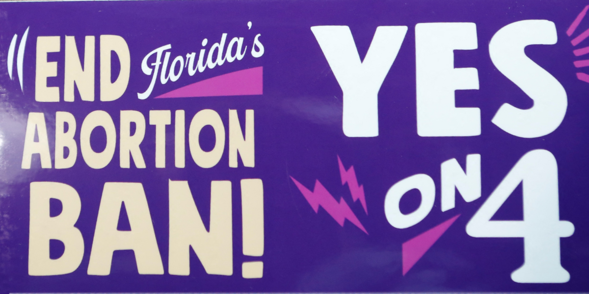 End Florida's Abortion Ban YES ON 4