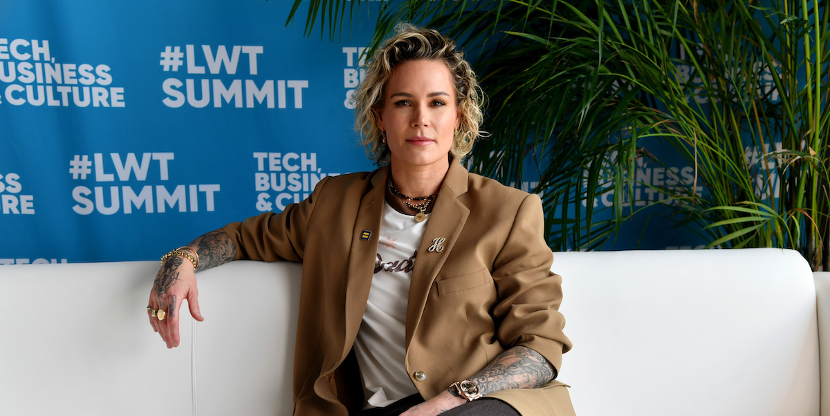 NEW YORK, NEW YORK - SEPTEMBER 19: 2024 New York #LWTSUMMIT on September 19, 2024 in New York City. (Photo by Bonnie Biess/Getty Images for Lesbians Who Tech & Allies)