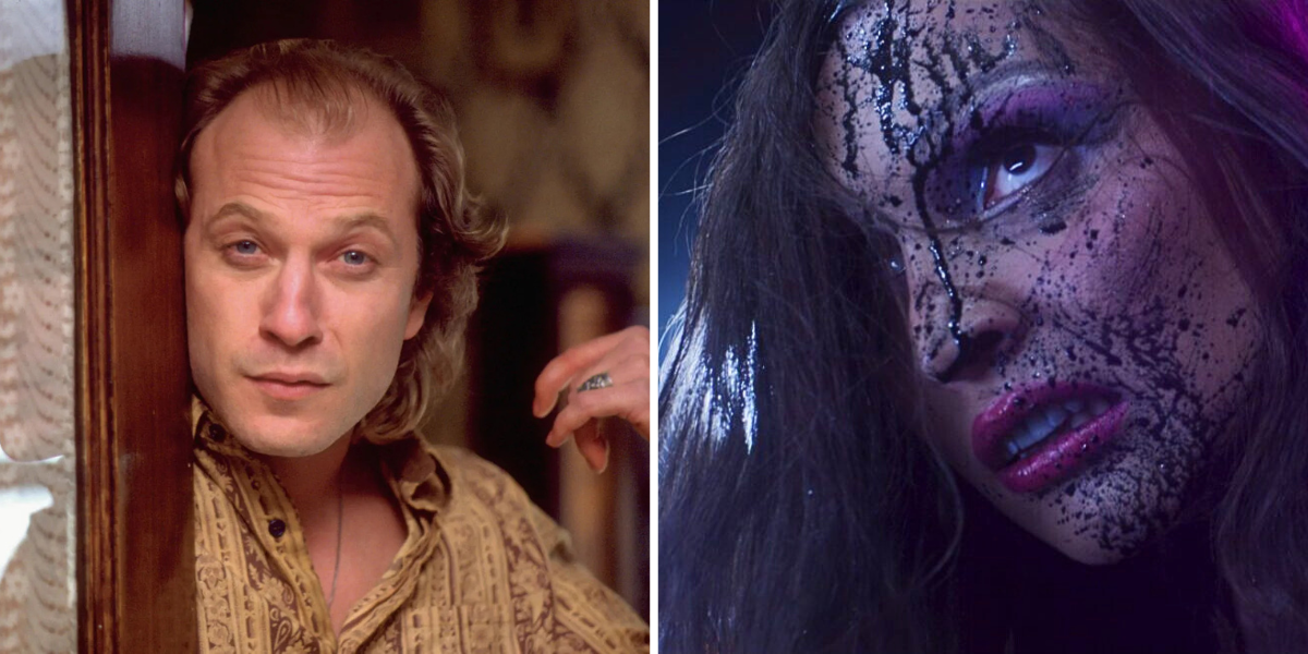 Side by side images from The Silence of the Lambs and Satranic Panic